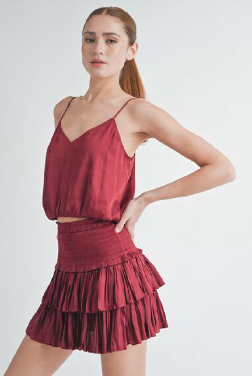 The Sienna Satin Set