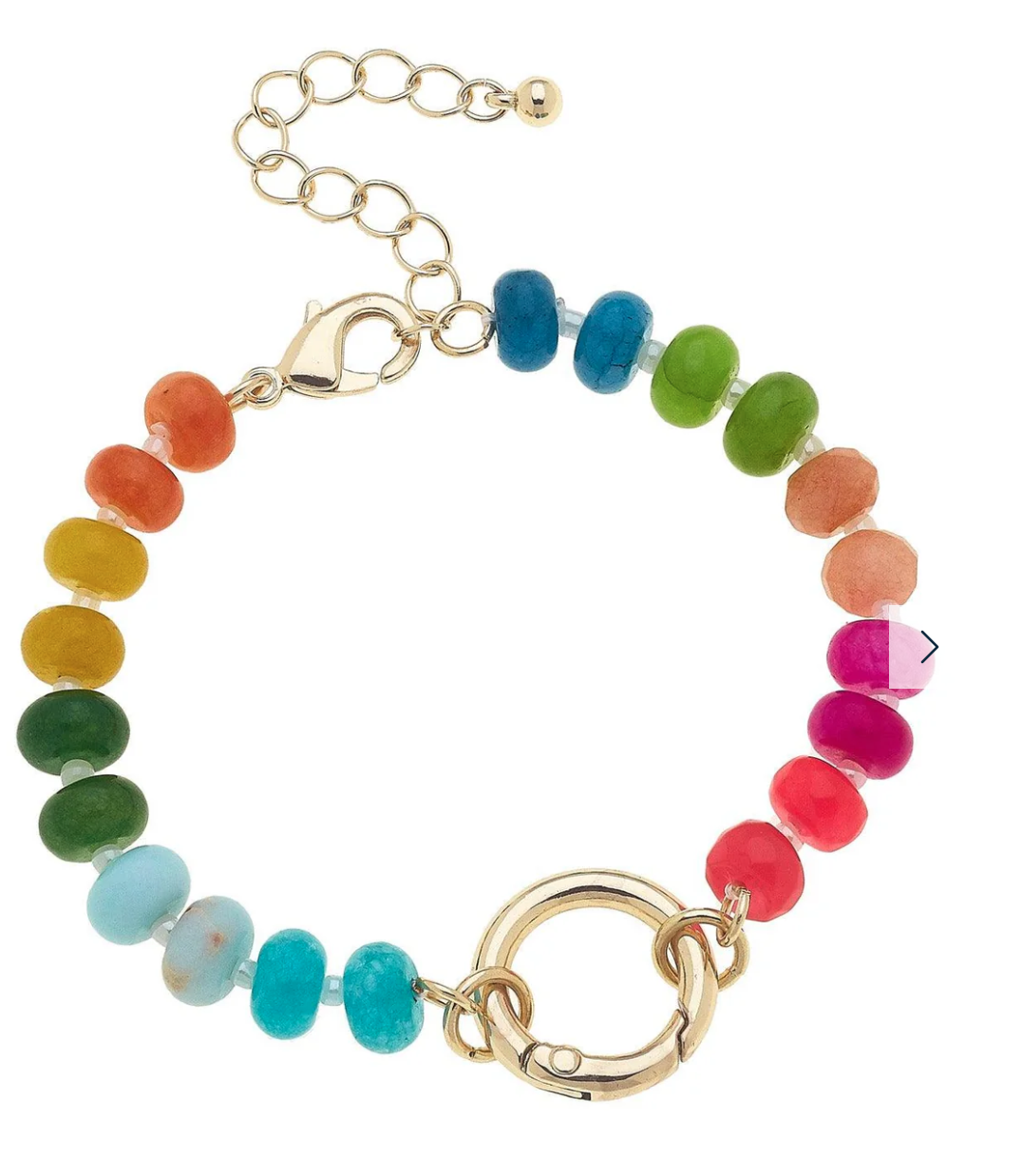 Lucy Beaded Charm Bracelet