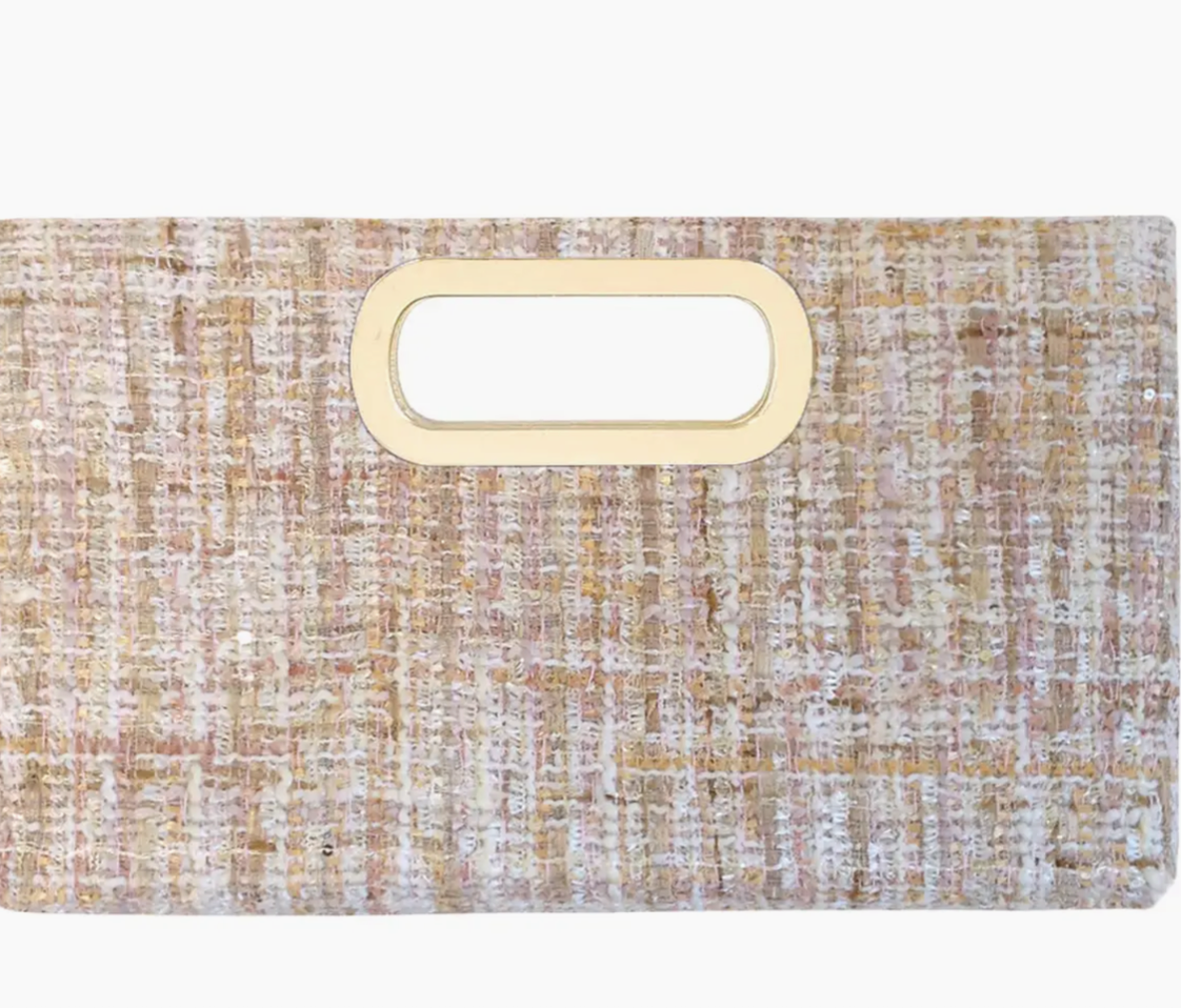 Weaved Fabric Clutch