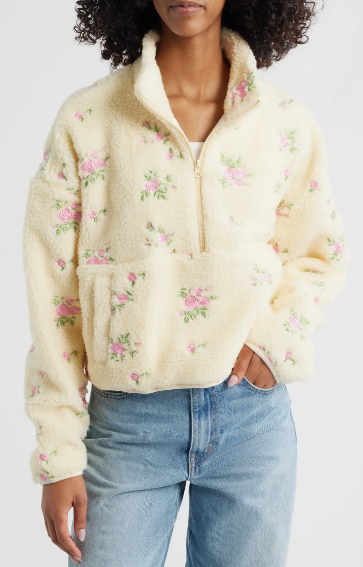 Rose Petals Elle Pullover