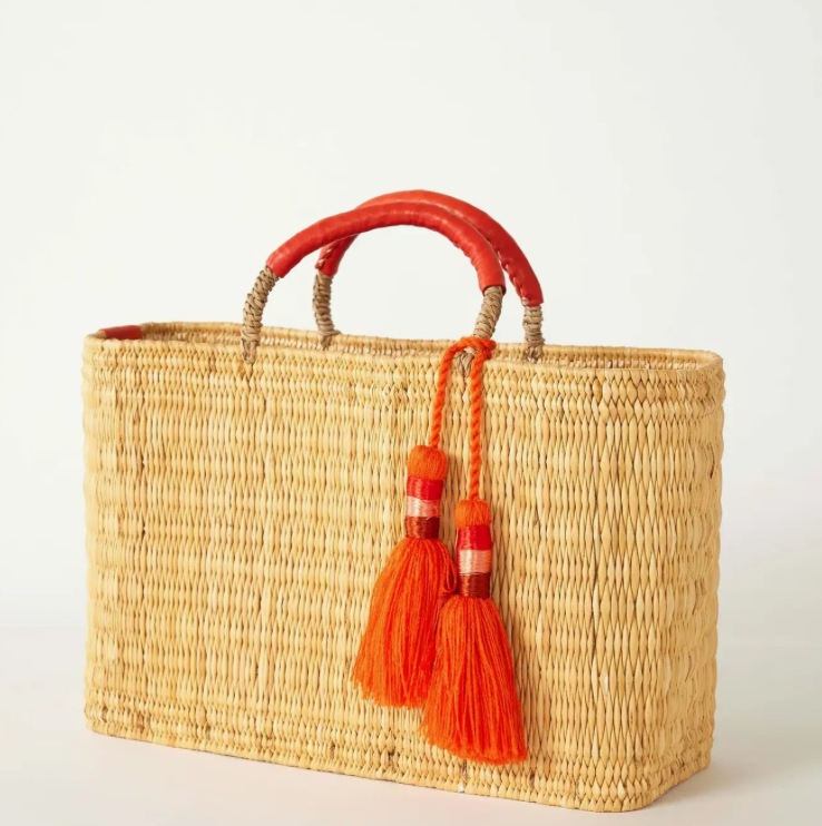 Medina Tassel Basket Medium