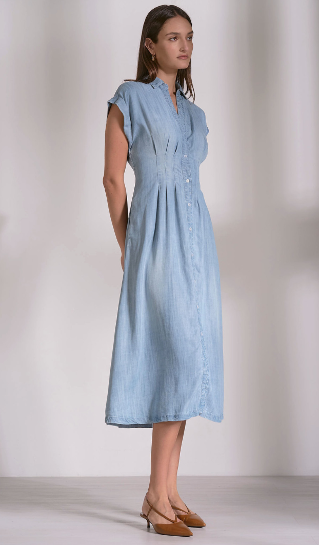 Sadie Chambray Dress