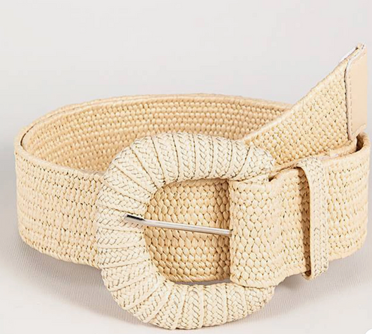 Braided Buckle Belt