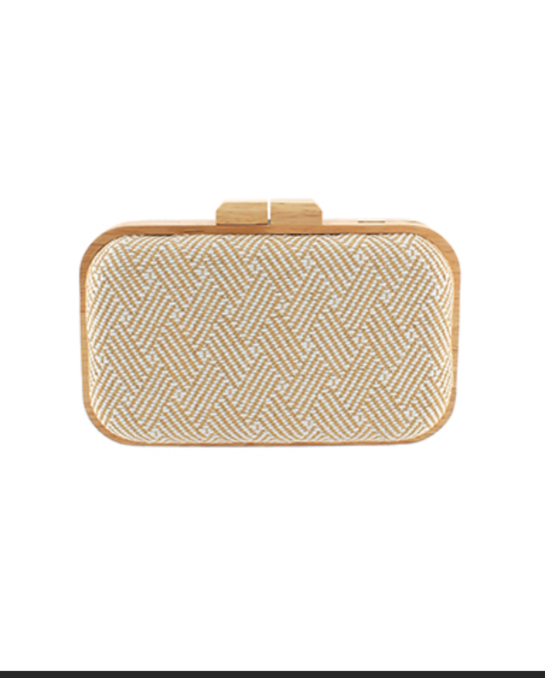 Willa Woven Clutch