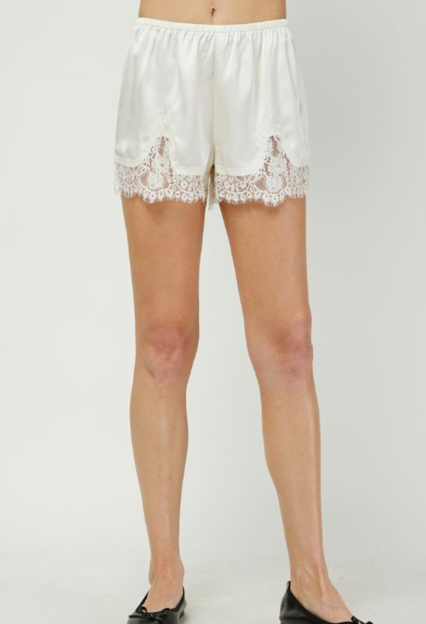 Marie Satin Shorts