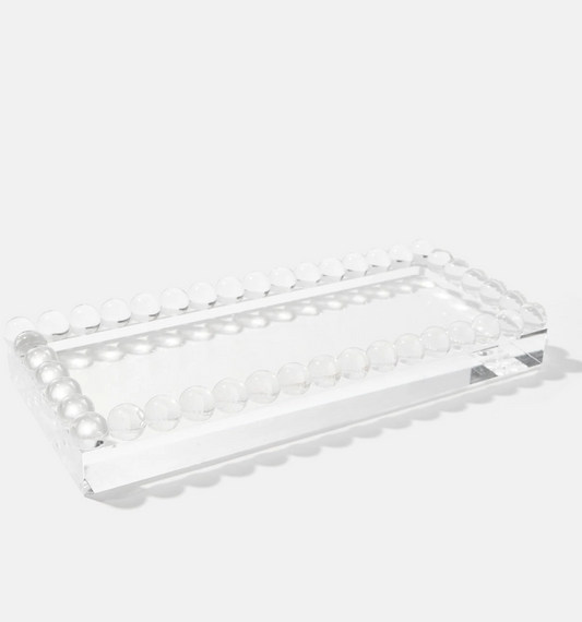 Large Bubble Lucite Tray