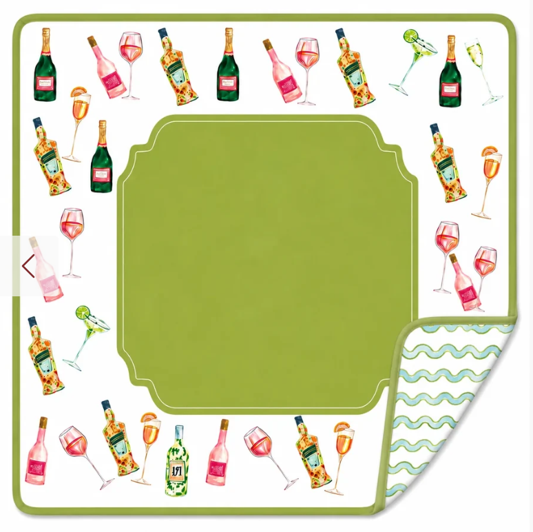 Cocktails Mahjong Kit