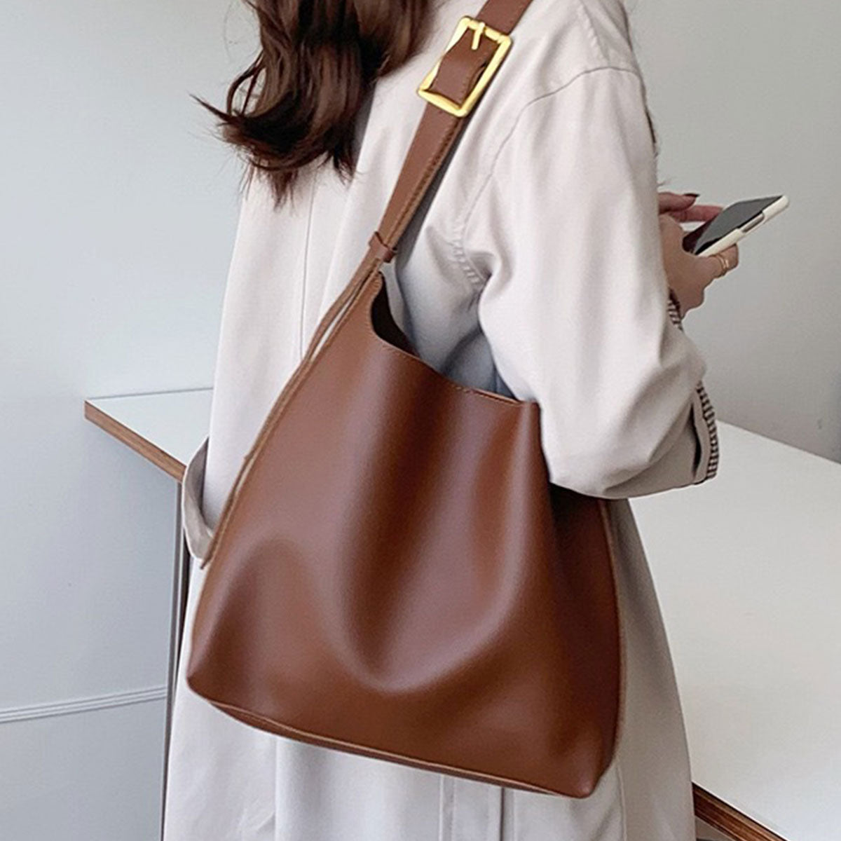 Bucket Messenger Bag
