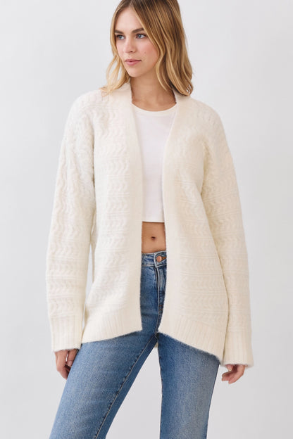 Andrea Open Front Cardigan