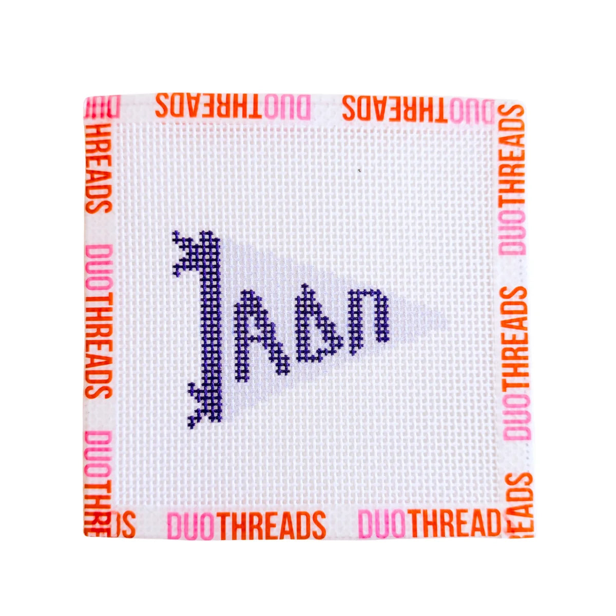 Sorority Pennant Needlepoint Canvas
