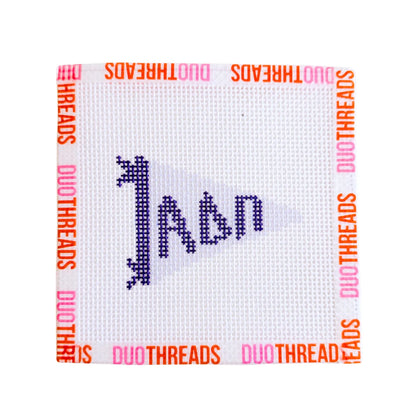 Sorority Pennant Needlepoint Canvas