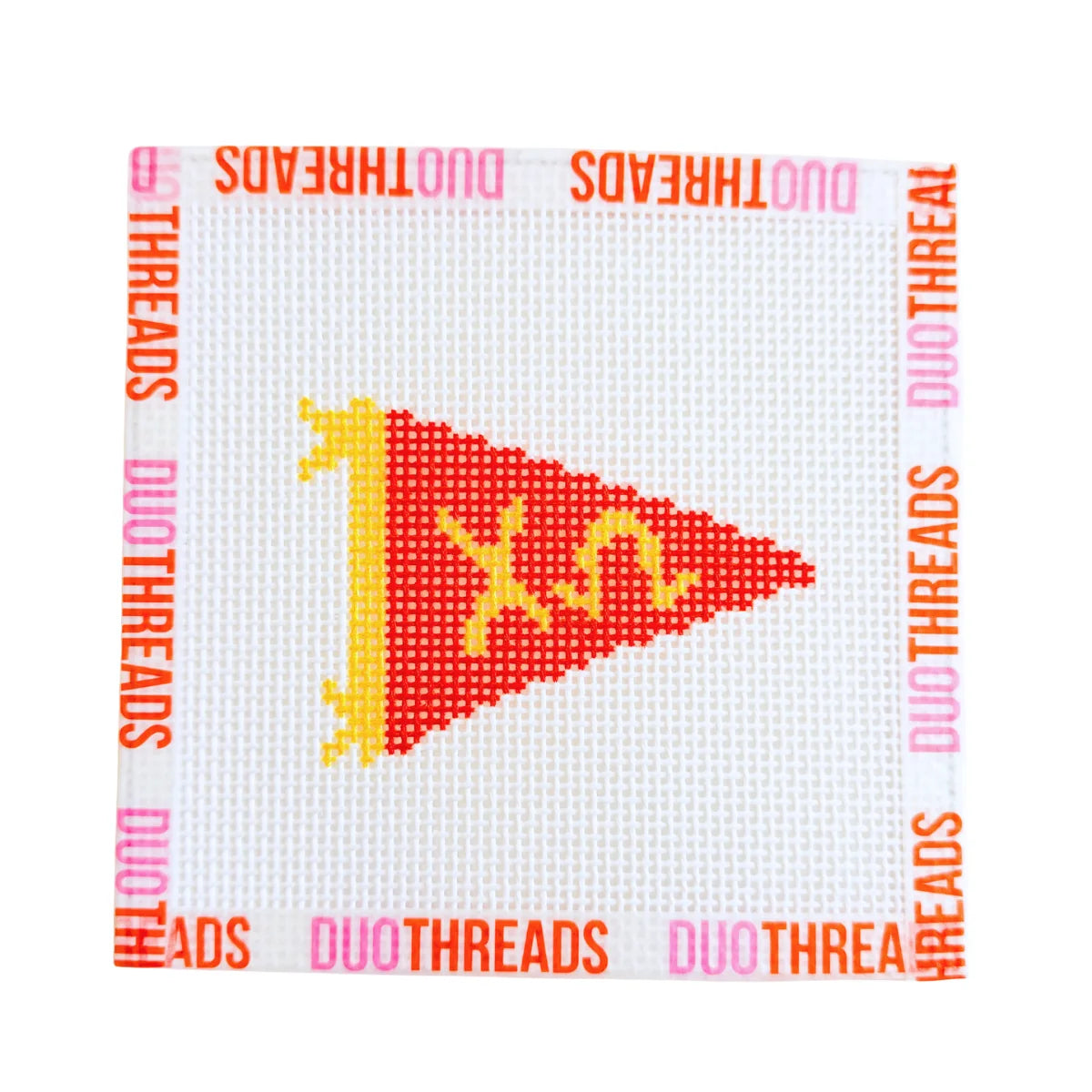 Sorority Pennant Needlepoint Canvas