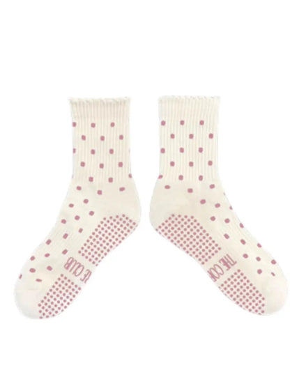 Polka Dot Grippy Socks