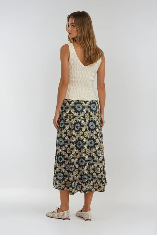 Blythe Trellis Maxi Skirt