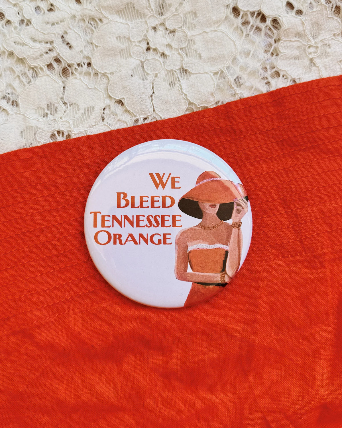 Bleed Orange Button