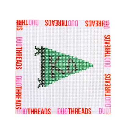 Sorority Pennant Needlepoint Canvas