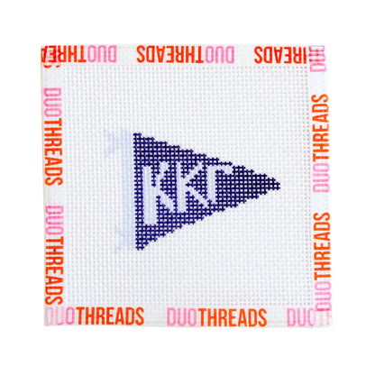 Sorority Pennant Needlepoint Canvas