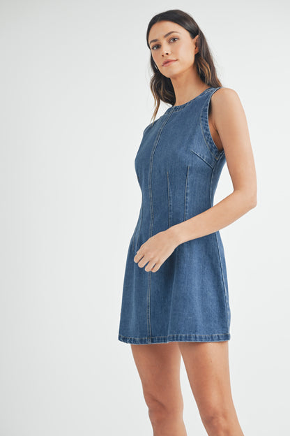 Annie Denim Mini Dress