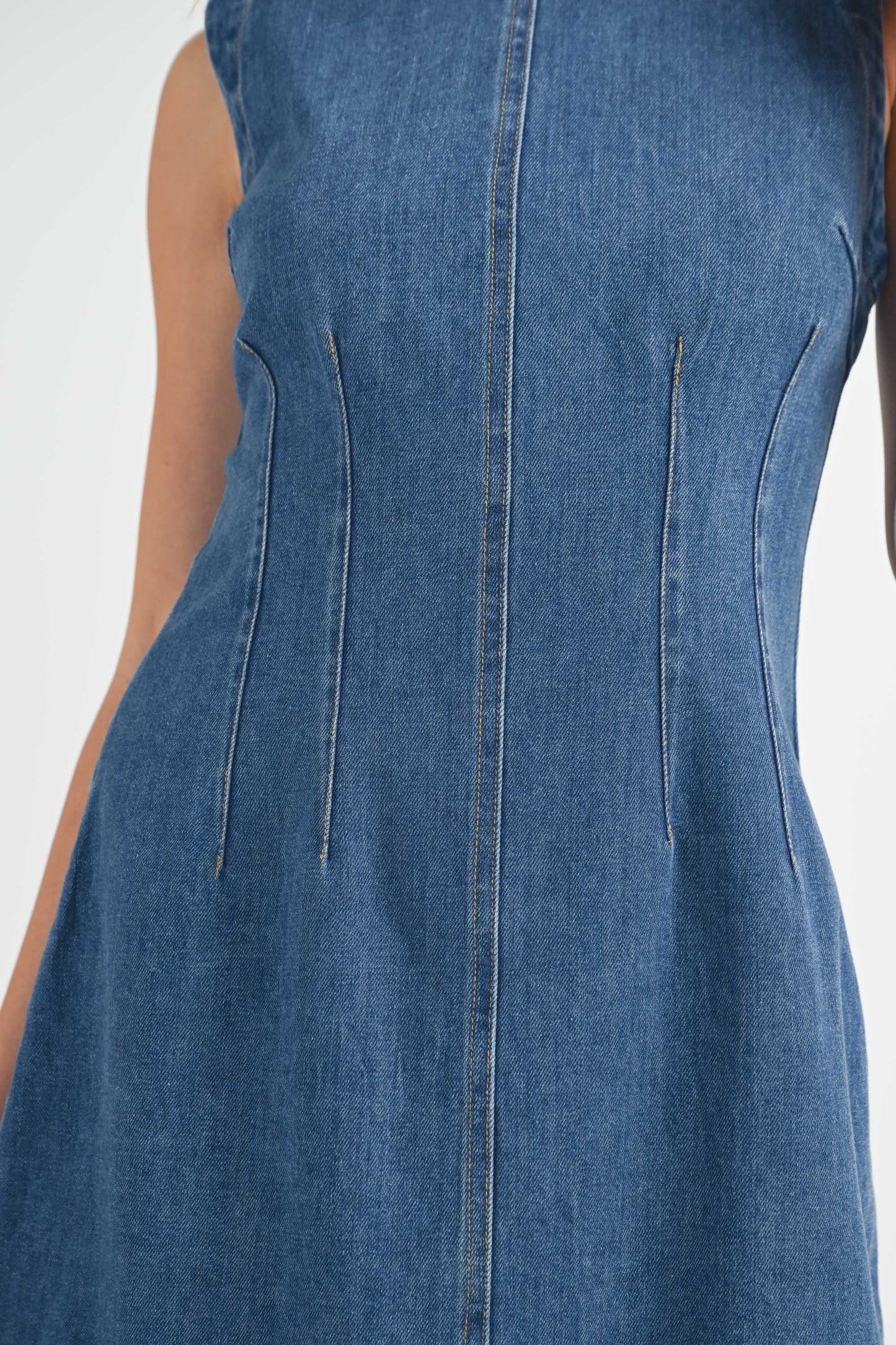 Annie Denim Mini Dress