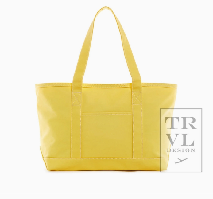 Coated Canvas Medium Tote