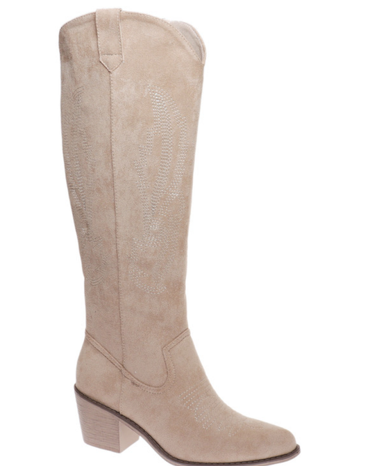 Sand Suede Boots
