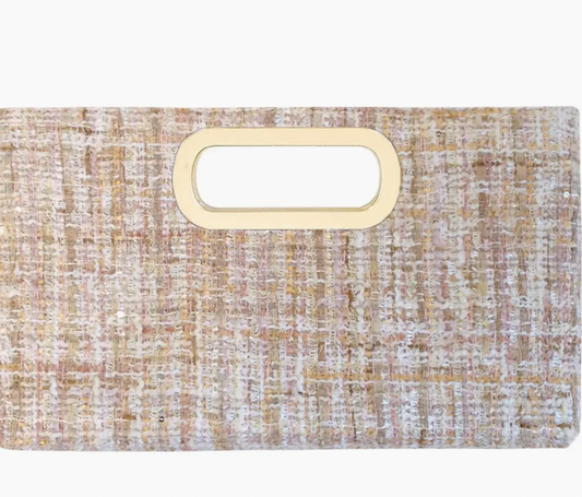 Weaved Fabric Clutch