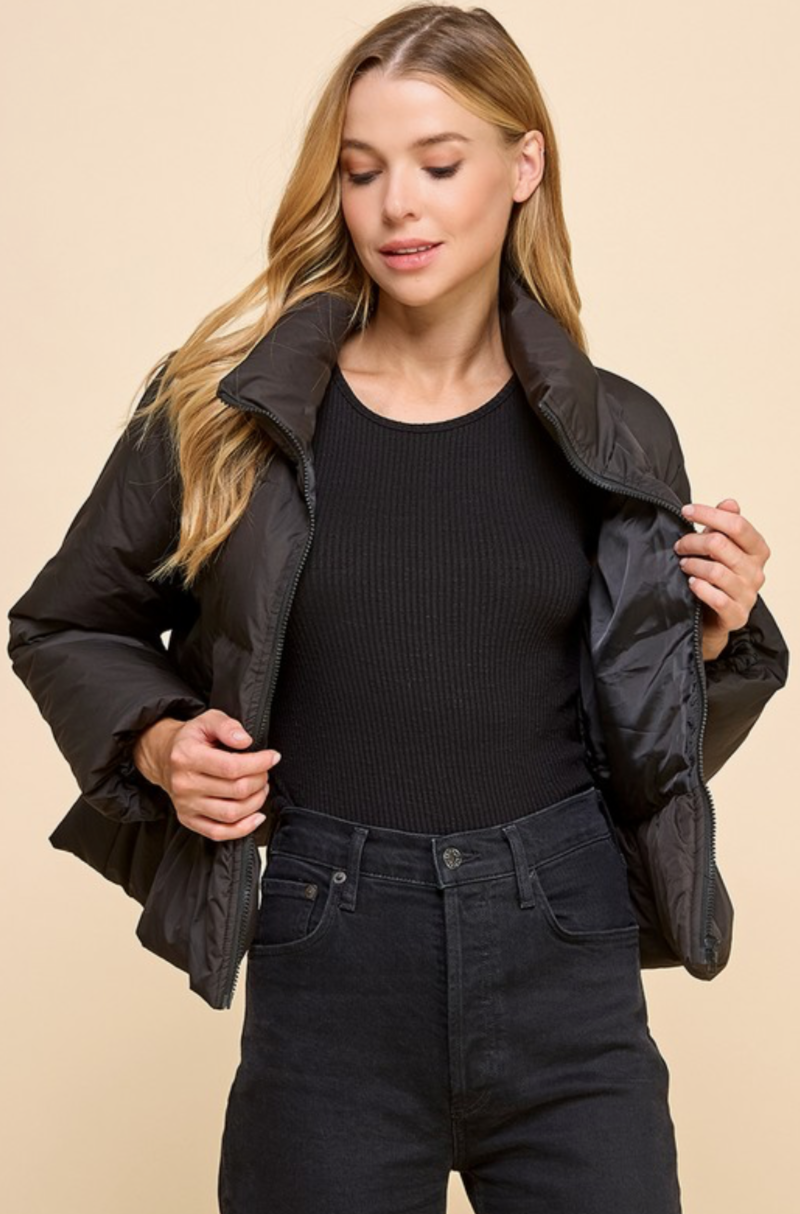 Parker Peplum Puffer