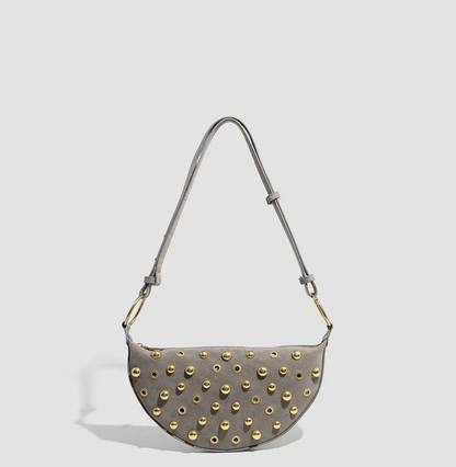 Studded Polka Dot Punk Bag
