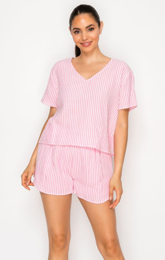 Gertie Gauze Short Set