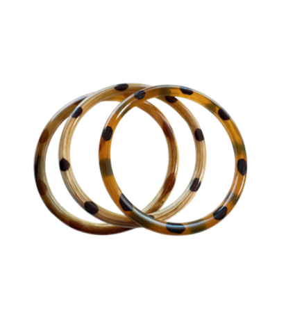 AJ Leopard Spot Bangle Set