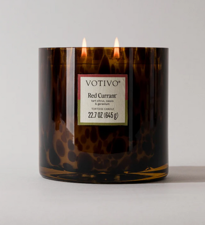 Red Currant Tortoise Candle