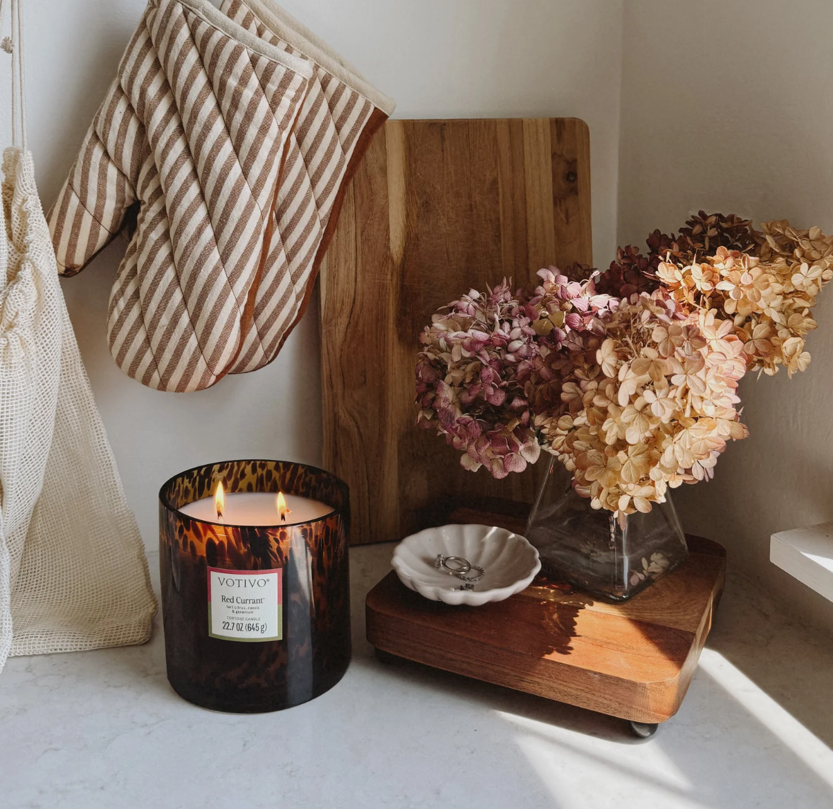 Red Currant Tortoise Candle