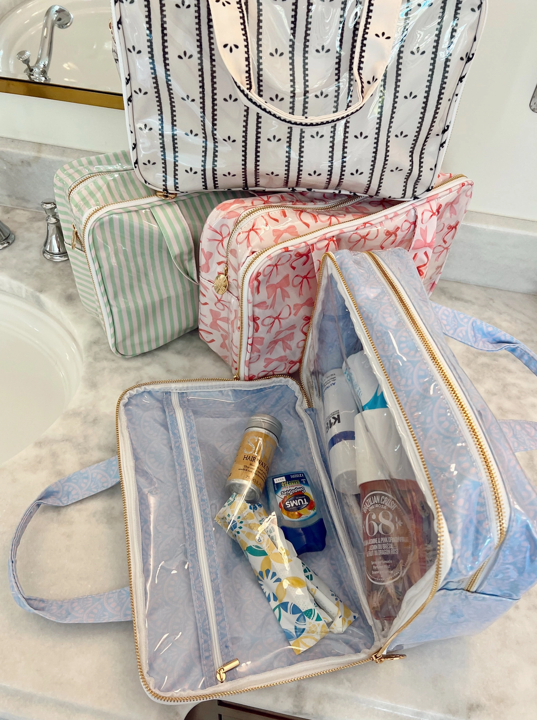 Clear Coat Toiletry Case