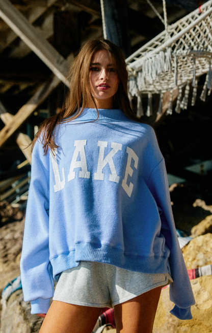 Beach Lake Reversible Mock