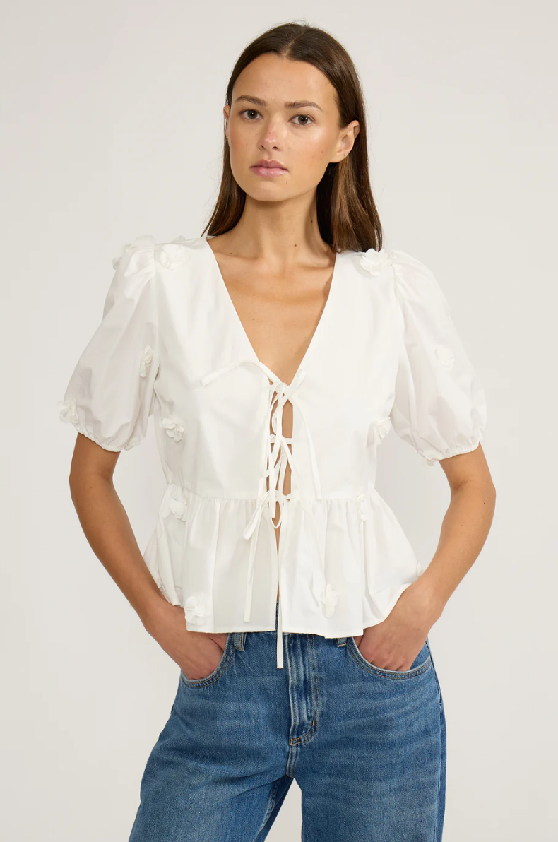 Elsie Tie Top