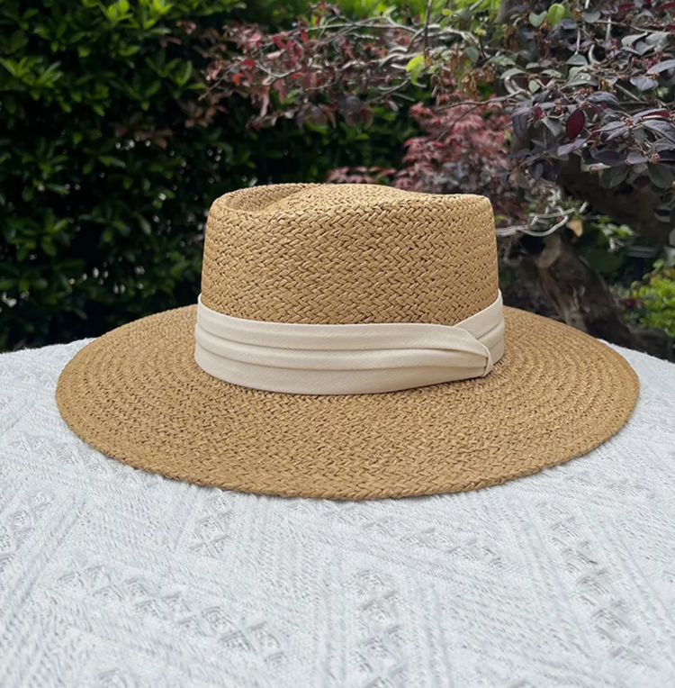 Fedora Straw Hat