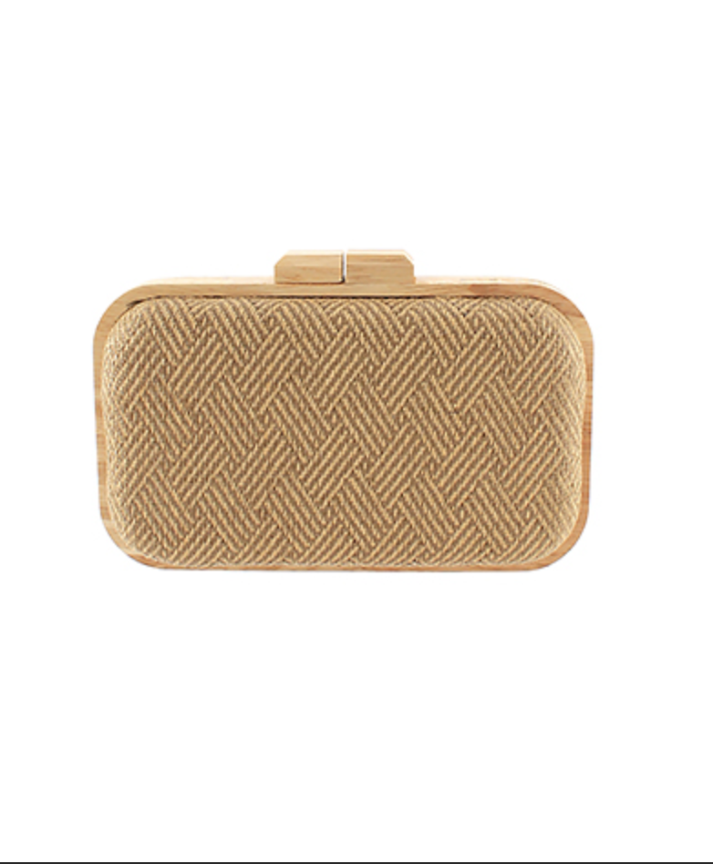 Willa Woven Clutch
