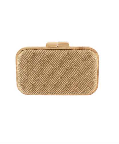 Willa Woven Clutch