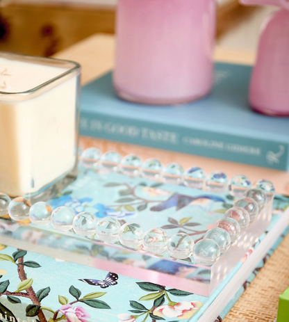 Large Bubble Lucite Tray