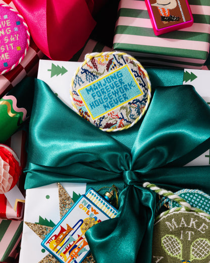 Needlepoint Ornament - Mahj Forever