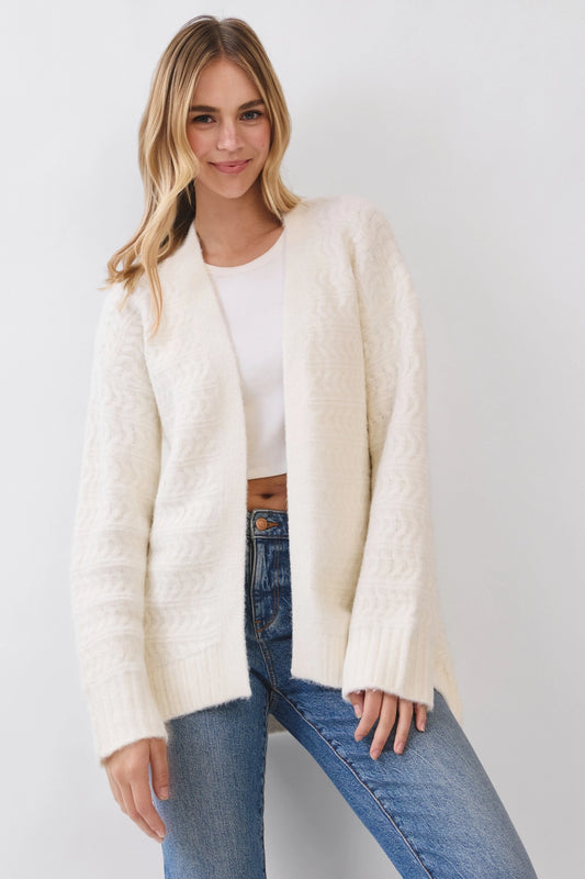 Andrea Open Front Cardigan