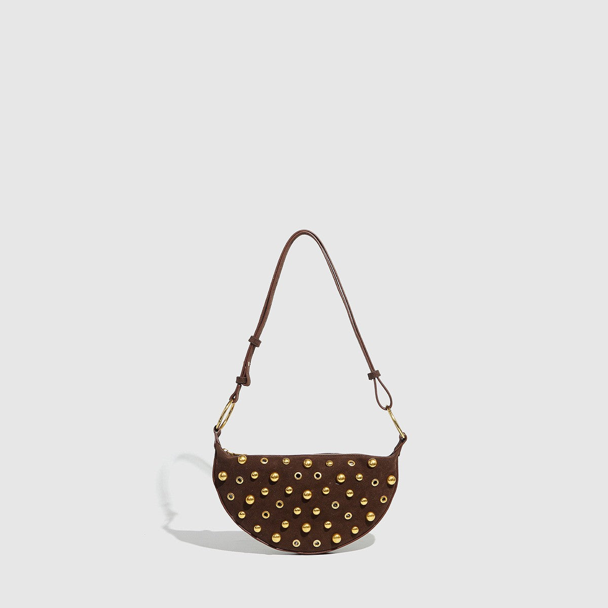Studded Polka Dot Punk Bag