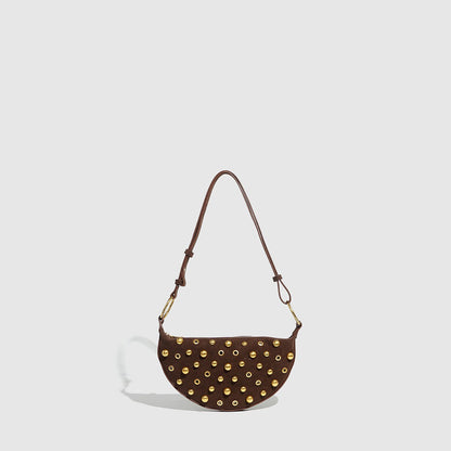 Studded Polka Dot Punk Bag