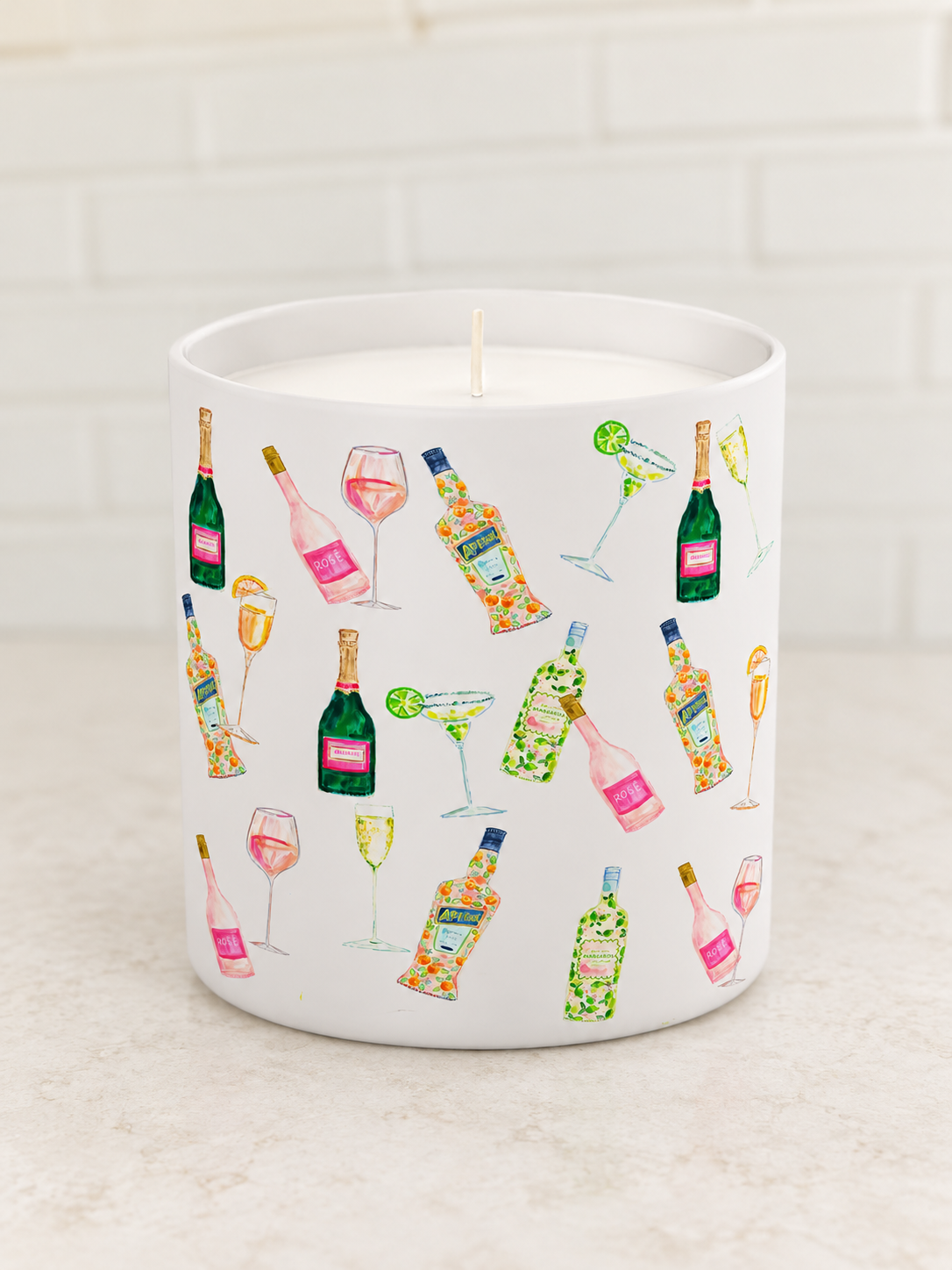 Cocktails Candle