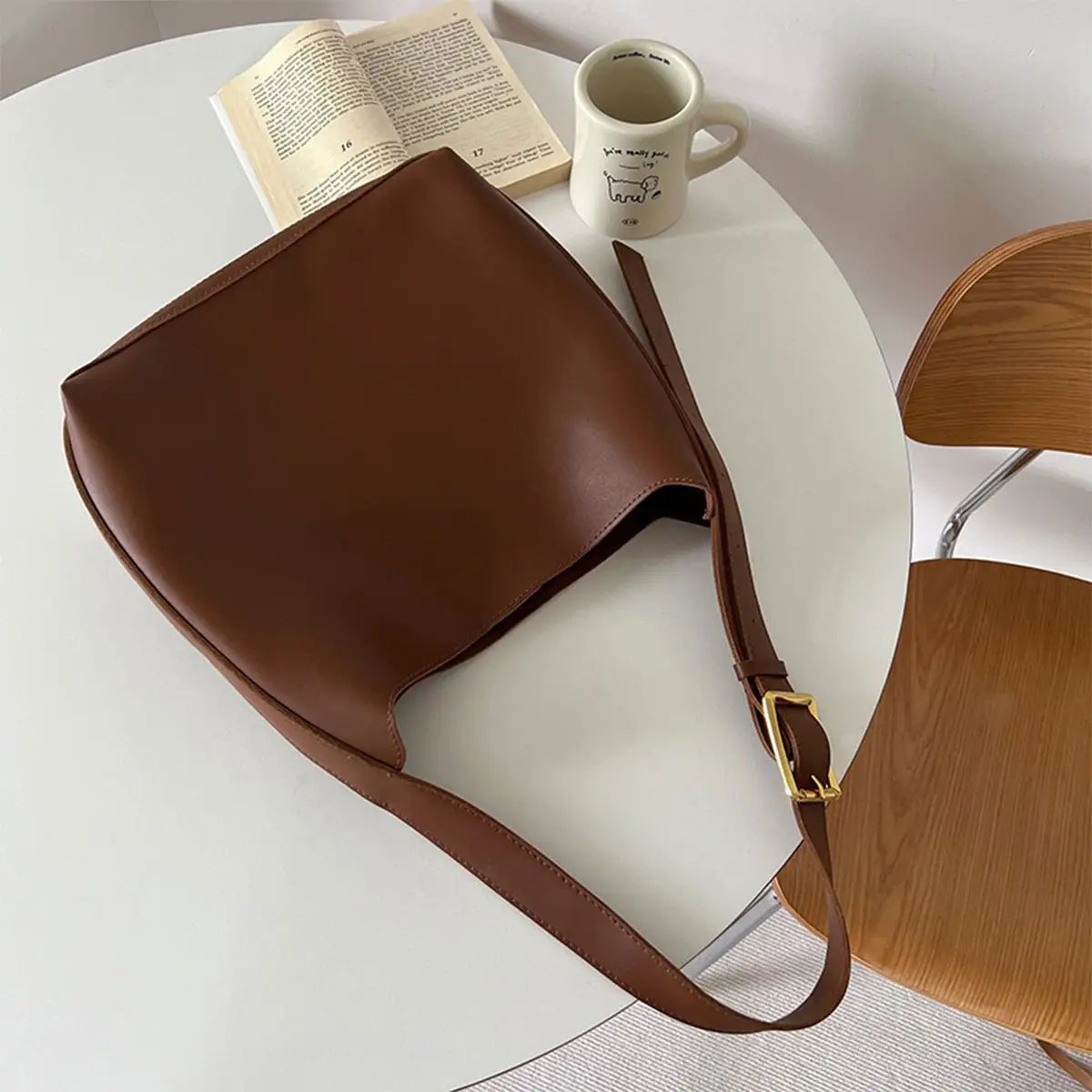 Bucket Messenger Bag
