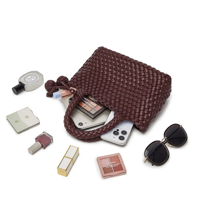 Woven Basket Handbag