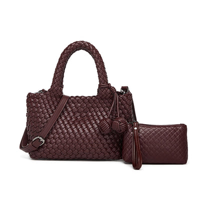 Woven Basket Handbag